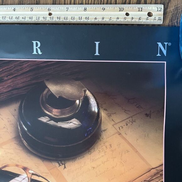 Vintage 1988 Historical Prescriptions Pharmacy Pharmacist Poster Afrin Promo - Picture 3 of 15